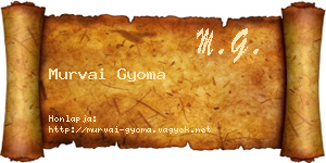 Murvai Gyoma névjegykártya